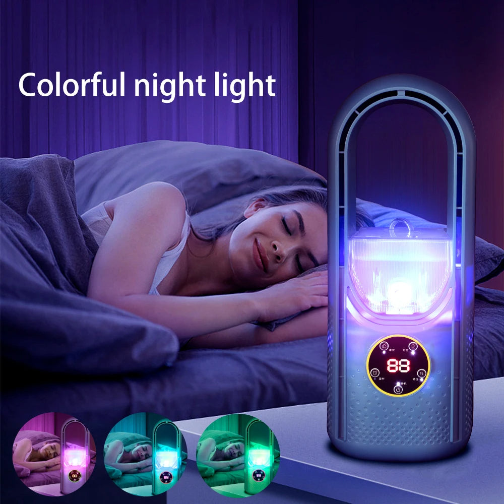 Bladeless Portable Air Conditioner with LED Display