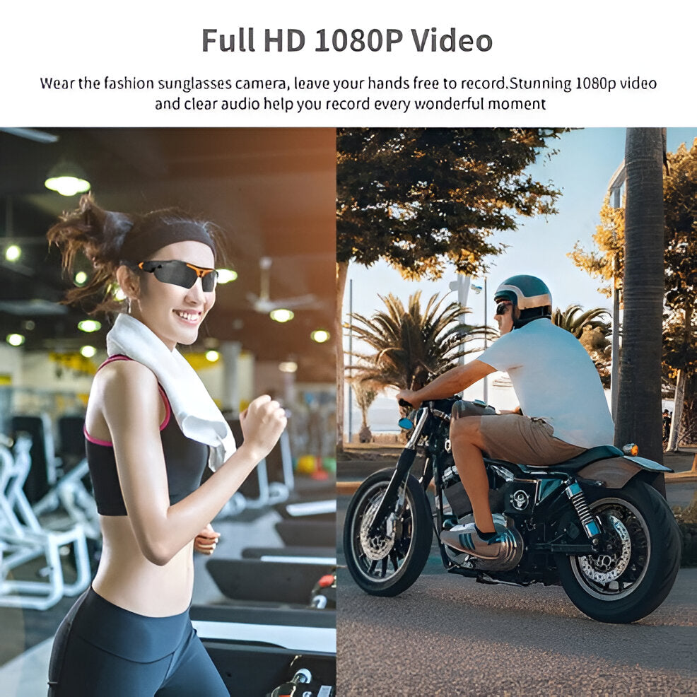 Camera Sunglasses With Video Recorder