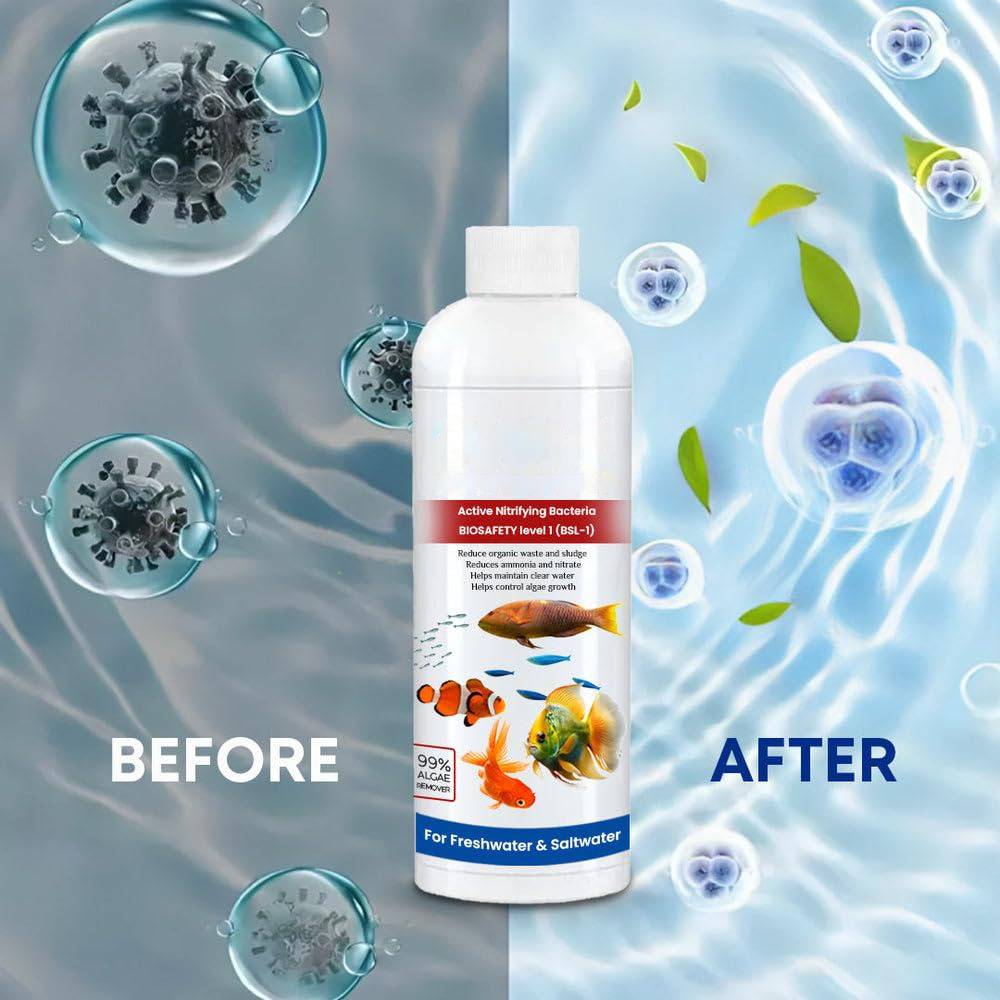 3 Pack Fish Tank Cleaner Liquid