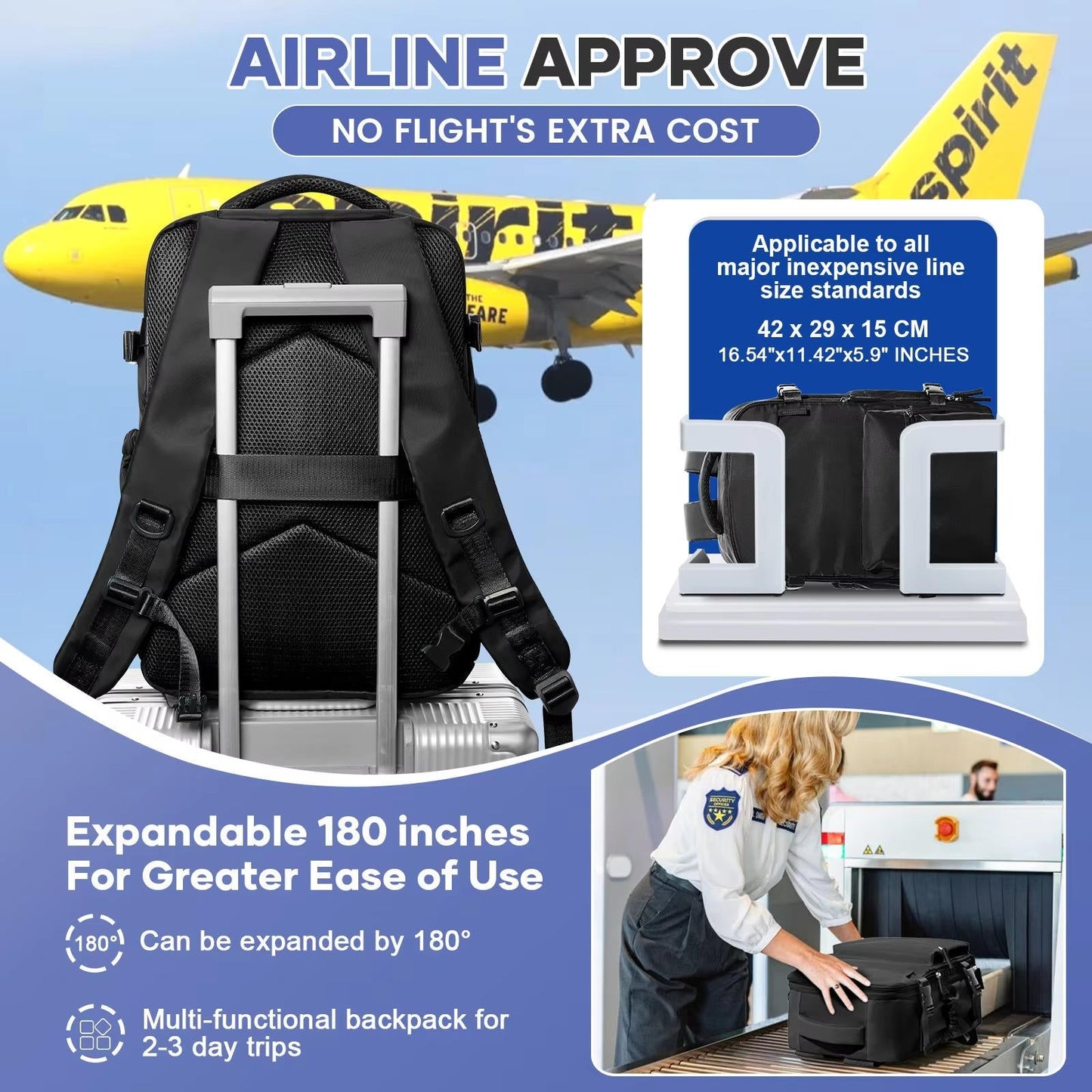 15.6in Travel Backpack