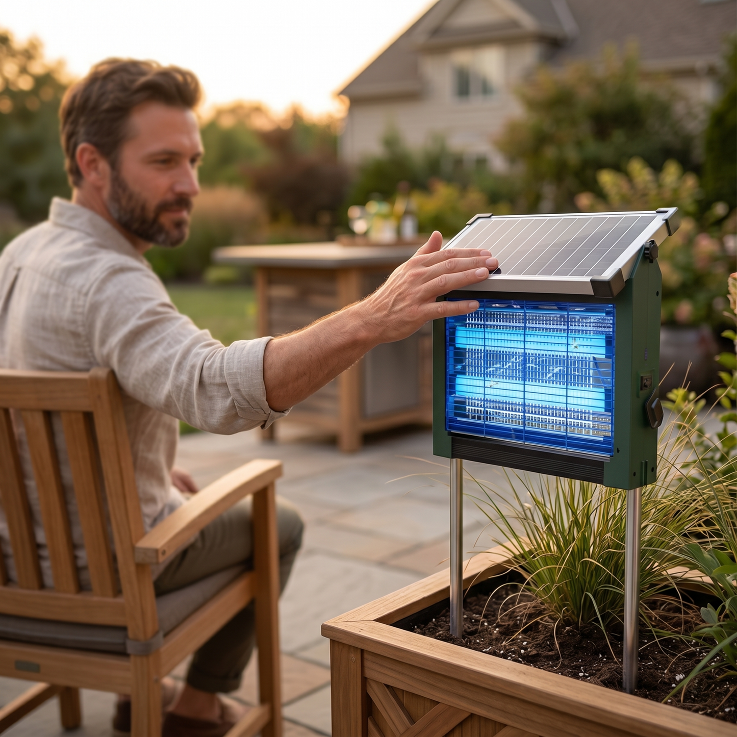 Solar Shield Bug Zapper